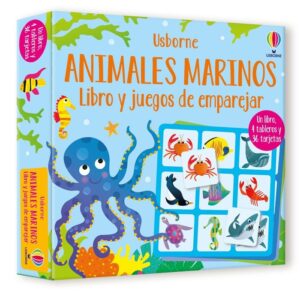 ANIMALES MARINOS LIBRO Y JUEGO