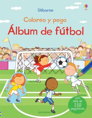 ALBUM DE FUTBOL COLOREO Y PEGO