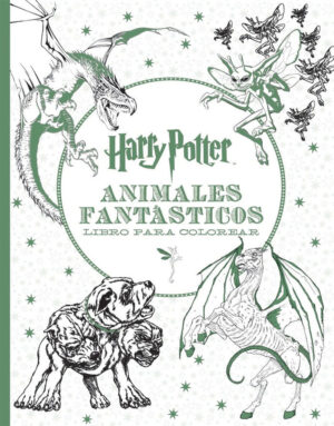 ANIMALES FANTASTICOS LIBRO COLOREAR