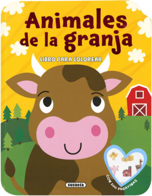 ANIMALES GRANJA LIBRO PARA COLOREAR