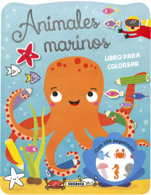 ANIMIMALES MARINOS COLOREAR