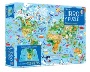 ATLAS MUNDIAL LIBRO PUZLE