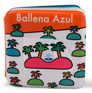 BALLENA AZUL LIBRO BAÑO