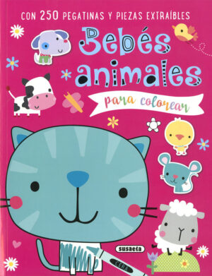 BEBES ANIMALES PARA COLOREAR