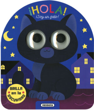 BRILLA EN LA OSCURIDAD HOLA GATO