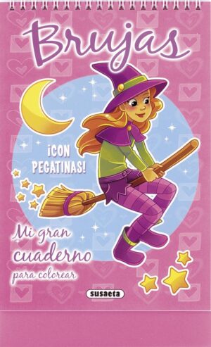 BRUJAS CON PEGATINAS SUSAETA
