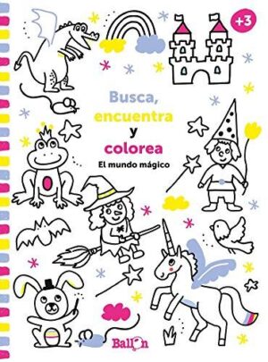 BUSCA ENCUENTRA Y COLOREA MUNDO MAG