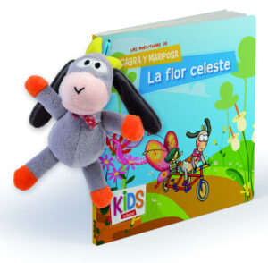 CABRA Y MARIPOSA LA FLOR CELESTE