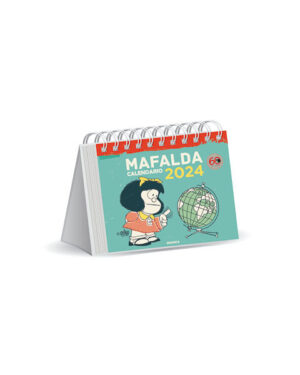 CALENDARIO 2024 - MAFALDA (ESCRITORIO TURQUESA)