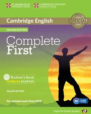 COMPLETE FIRST B2 SB CAMBRIDGE