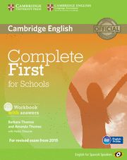 COMPLETE FIRST FOR SCHOOLS WB W ANS