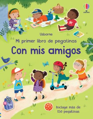 CON MIS AMIGOS MI PRIMER LIBRO PEGA