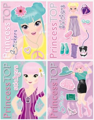 PRINCESS TOP STICKERS