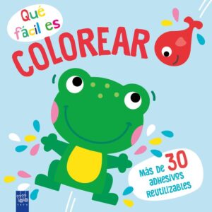 QUE FACIL ES COLOREAR RANA