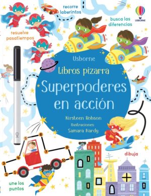 SUPERPODERES EN ACCION LIBRO PUZLE