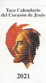 TACO CALENDARIO CORAZON JESUS CLASI