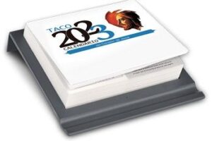 TACO CALENDARIO CORAZON MESA C/SOPO