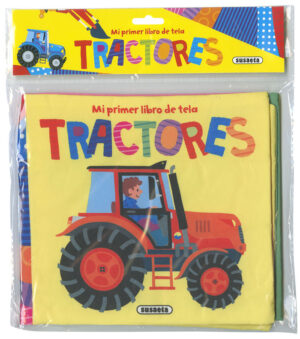 TRACTORES MI PRIMER LIBRO DE TELA