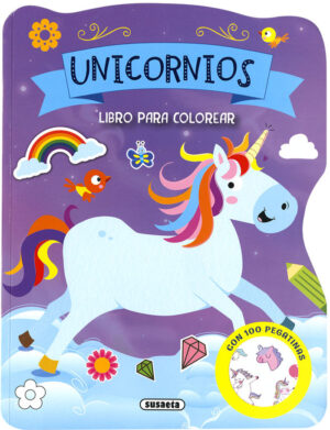 UNICORNIOS LIBRO PARA COLOREAR