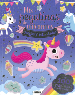 UNICORNIOS PEGATINAS JUEGOS Y ACTIVIDADES