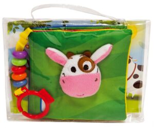 VACA LIBRO CON SONIDO PARA BEBES